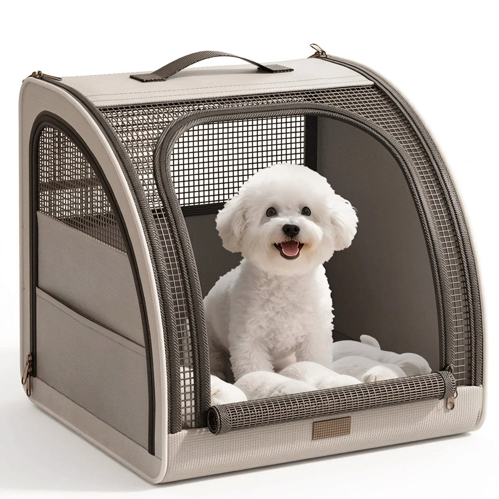 Portable Pet Car Bed Travel Seat for Dogs Cats