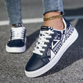 Women's Lightweight PU Skateboard Sneakers
