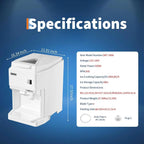 Commercial Electric Ice Shaver and Snow Cone Maker