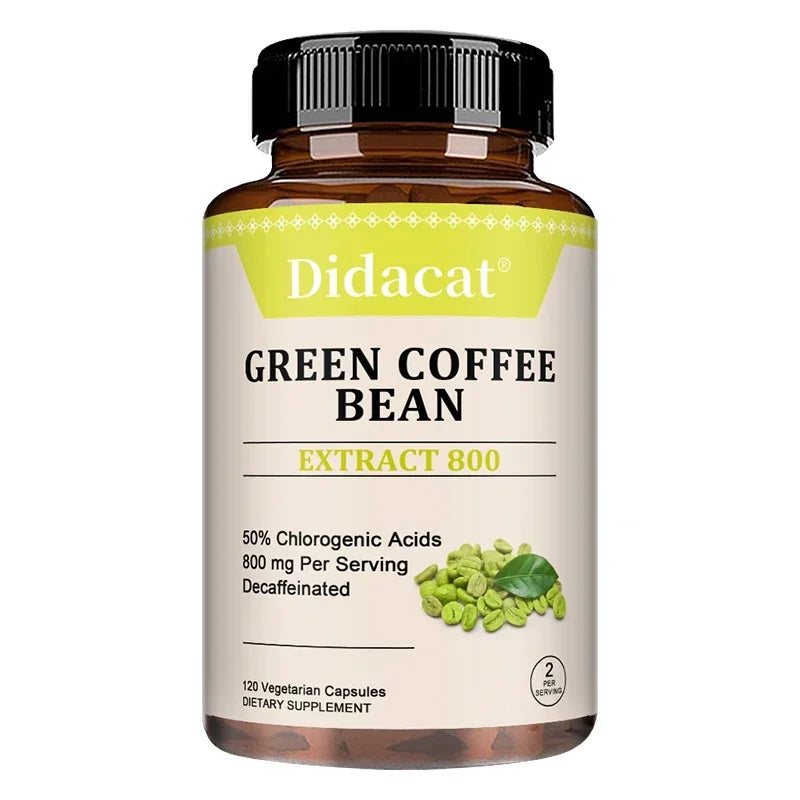 Green Coffee Bean Capsules for Appetite & Weight Support