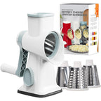 3-in-1 Manual Rotary Cheese Grater and Vegetable Slicer JT242
