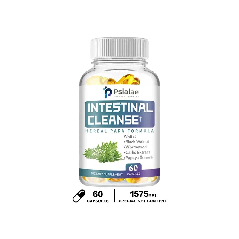 Intestinal Cleanse Herbal Supplement Capsules