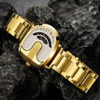 Men's Luxury Stainless Steel Quartz Wristwatch