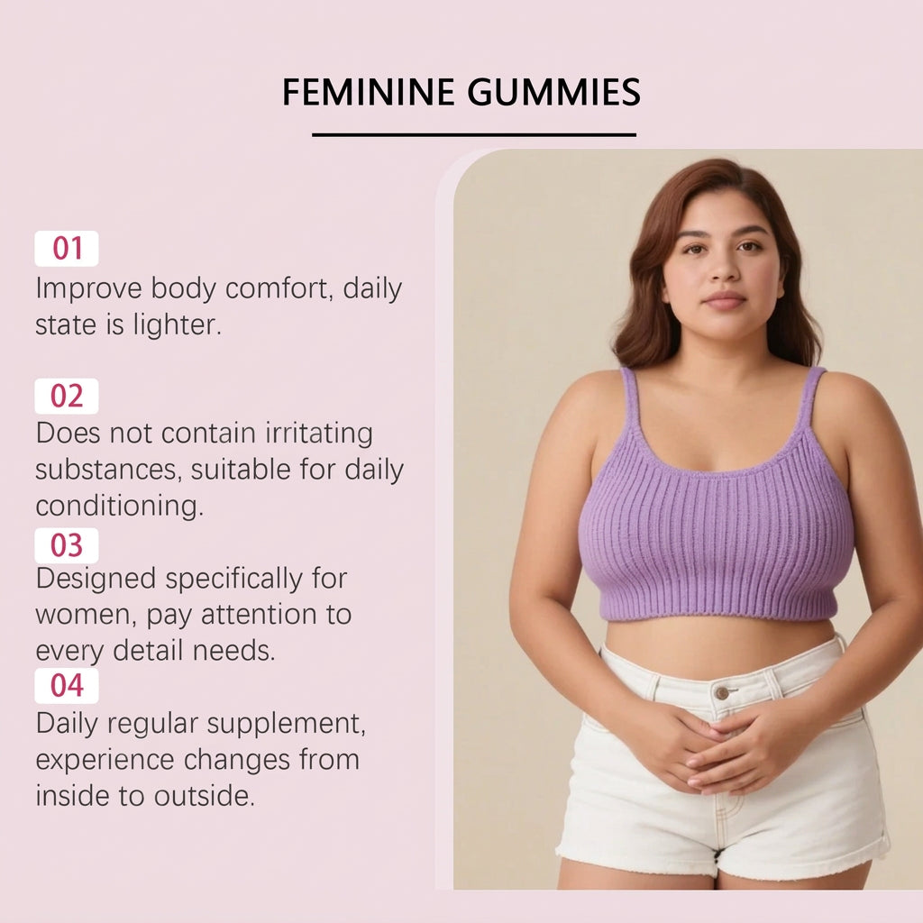 Women Probiotic Digestive Flora Support Dietary Supplement Gummies