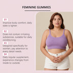 Women Probiotic Digestive Flora Support Dietary Supplement Gummies
