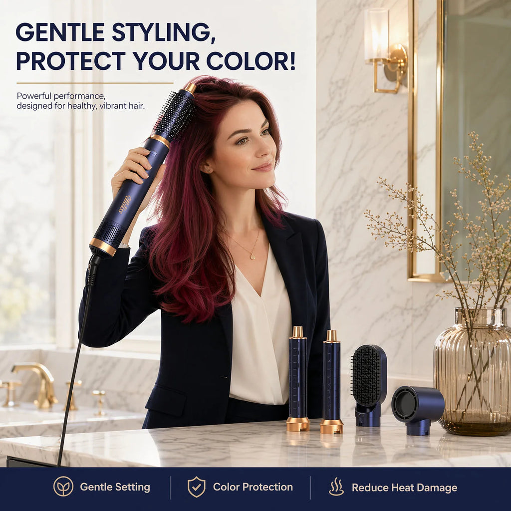 5-in-1 Hot Air Brush Hair Styling Set