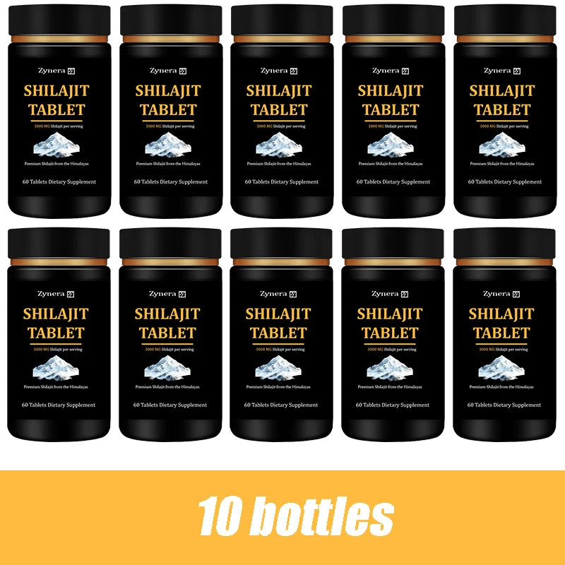 Shilajit Stamina Muscle Support Dietary Supplement Tablets