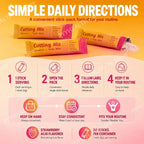 Berberine Yerba Mate Drink Mix Strawberry Acai Flavor