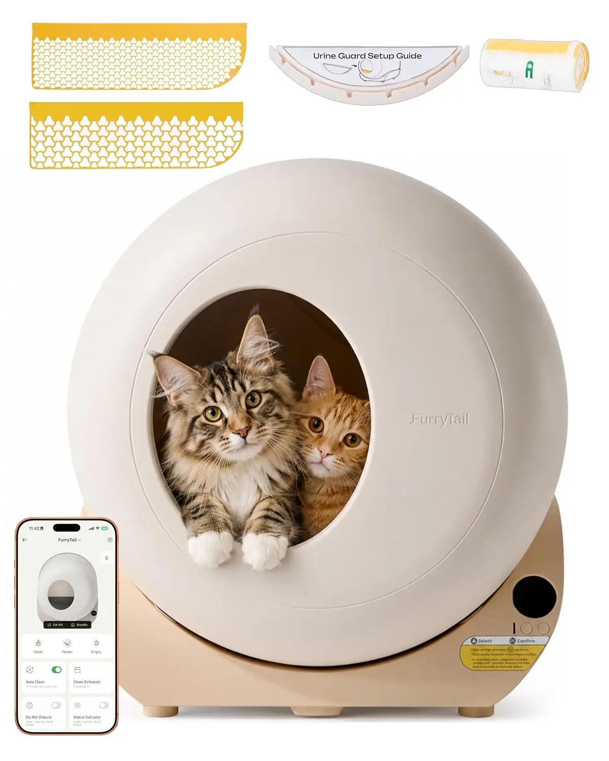 Automatic Self Cleaning Cat Litter Box for Cats