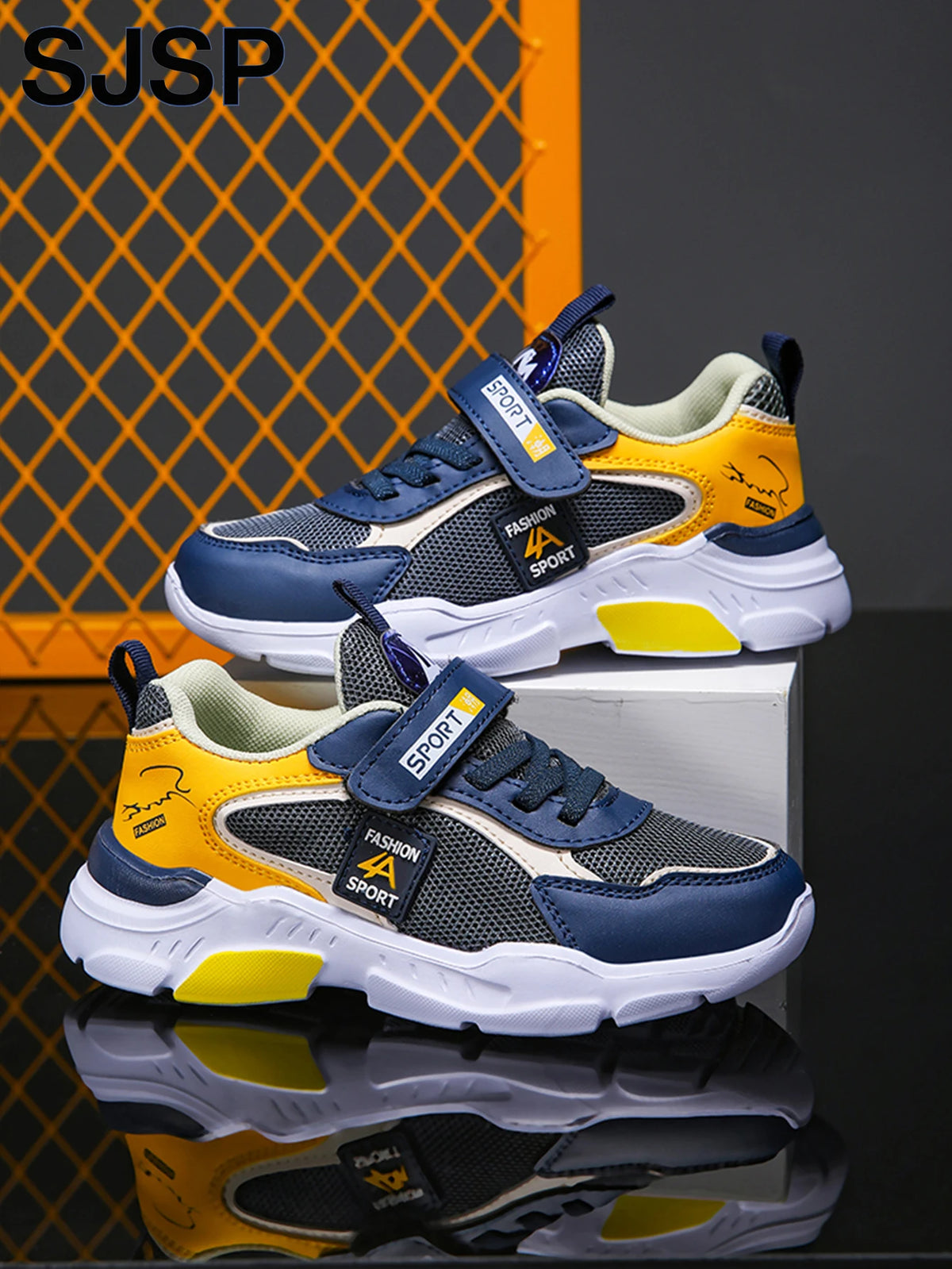Boys' Breathable Mesh Lightweight Sneakers