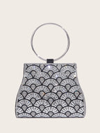 Women's Luxury Rhinestone Evening Clutch Bag