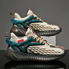 Men's Breathable Lace-Up Casual Running Sneakers 8860