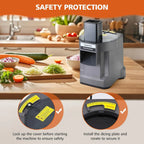 Commercial Electric 3-in-1 Vegetable Chopper and Food Processor