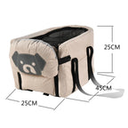 Portable Pet Travel Car Seat Carrier Bag for Dogs Cats