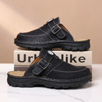 Men's Perforated Adjustable Strap Slip-On Clog Sandals PJ-0691