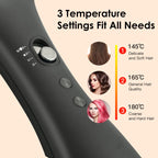 Electric Hot Air Comb and Anion Hair Straightening Brush