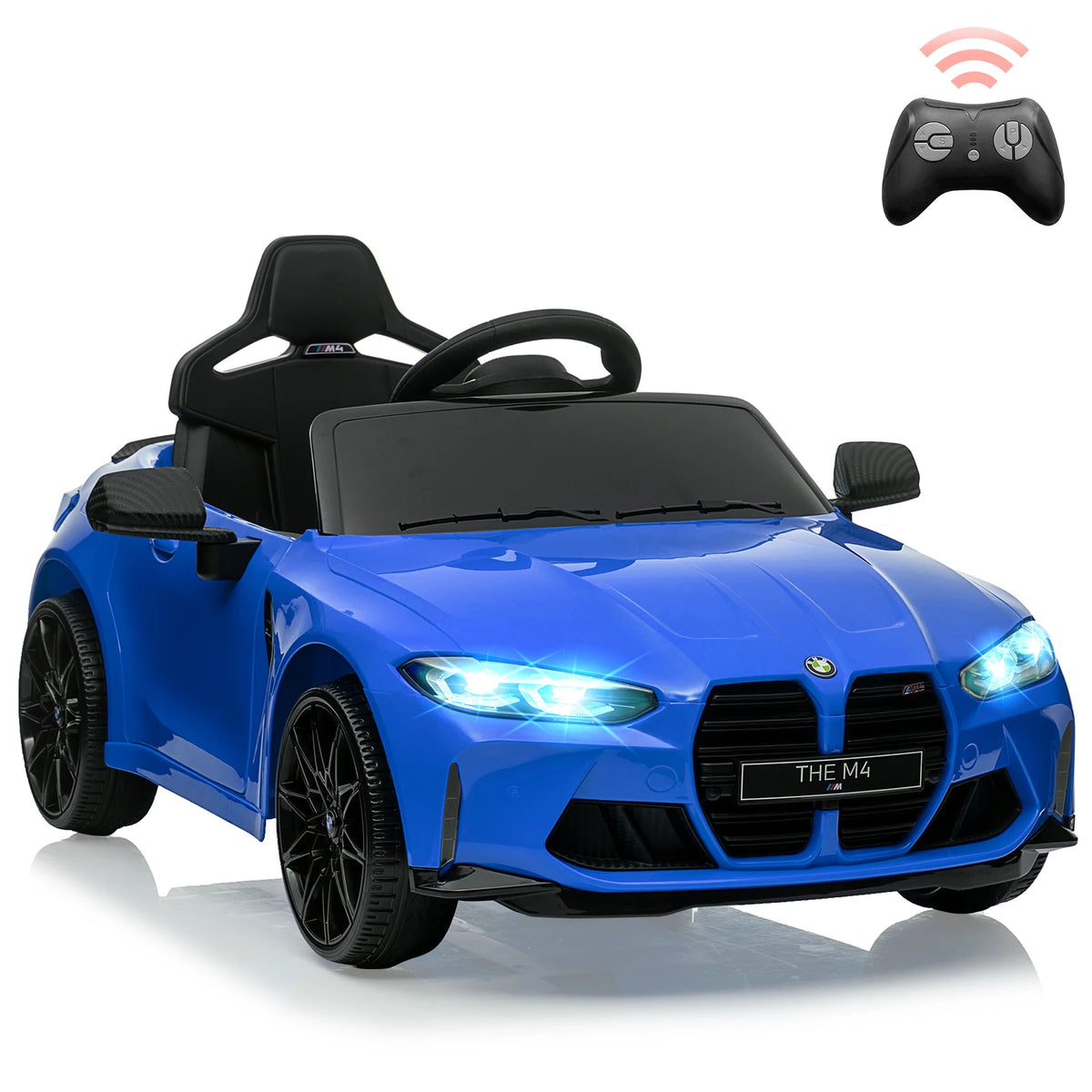 Kids 12V Electric Ride-On Car Toy with Remote Control
