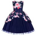 Girls' Tea-Length Flower Girl Dress Formal Party