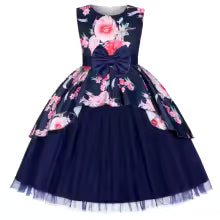 Girls' Tea-Length Flower Girl Dress Formal Party