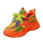 Women's Breathable Mesh Platform Sneakers
