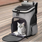 Breathable Expandable Pet Carrier Backpack for Cats Dogs