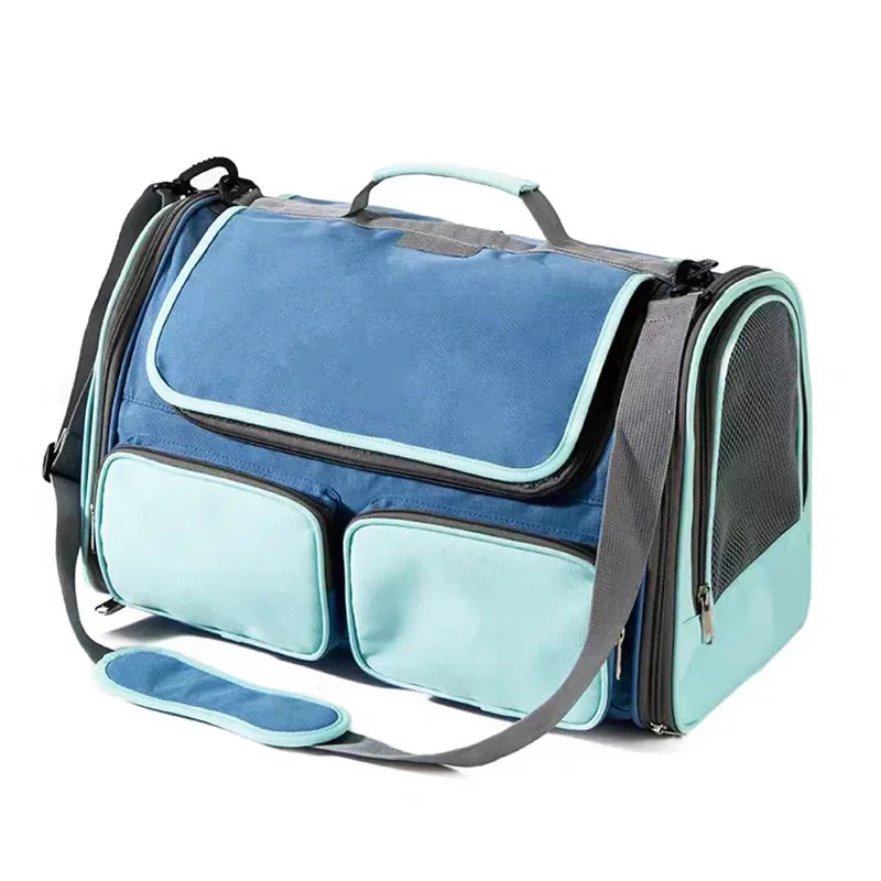 Portable Foldable Pet Travel Carrier Bag for Cats Dogs