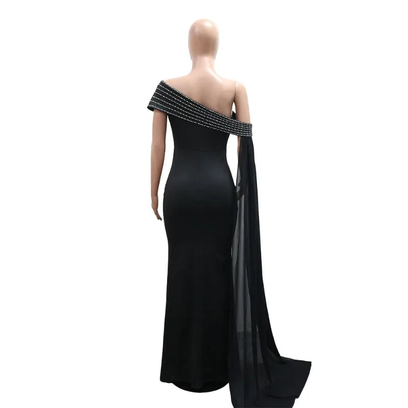 Women's Elegant Dashiki Long Maxi Dress