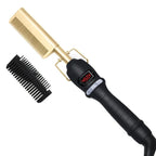 2-in-1 Wet & Dry Volumizing Curling Iron and Straightening Comb