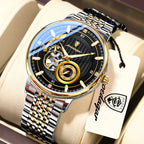 Men's Luxury Hollow Tourbillon Automatic Mechanical Watch