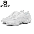 Kids' White Split Sole Cheer Dance Sneakers