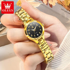 Men's Quartz Stainless Steel Watch with Calendar