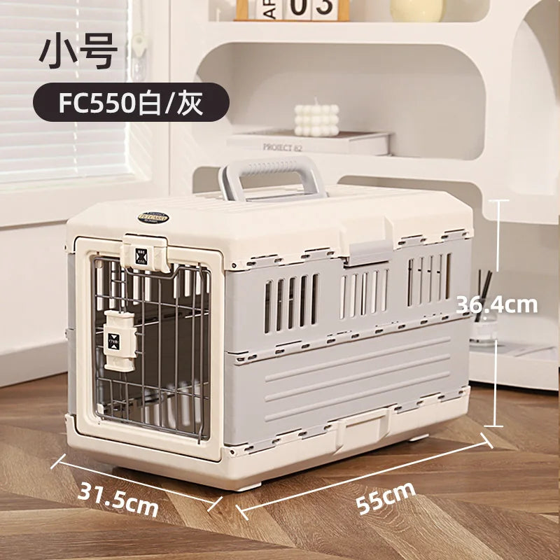 Premium Foldable Pet Carrier Backpack for Cats Dogs