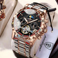 Men's Luxury Hollow Tourbillon Automatic Mechanical Watch