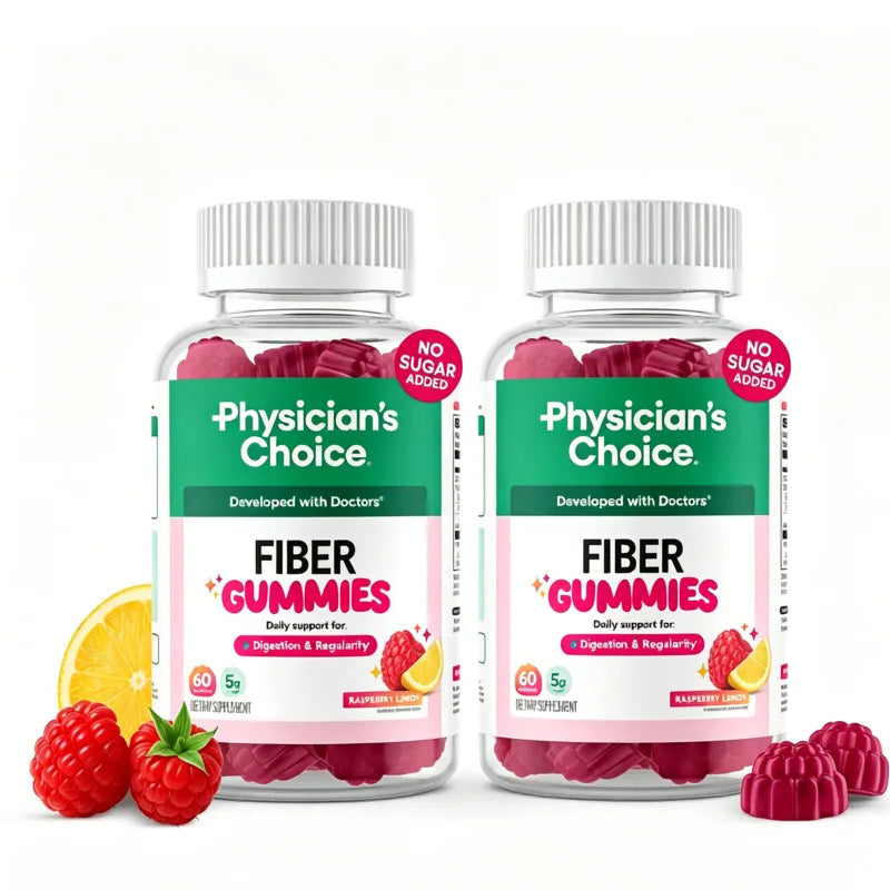Prebiotic Fiber Digestive Health Support Dietary Supplement Gummies