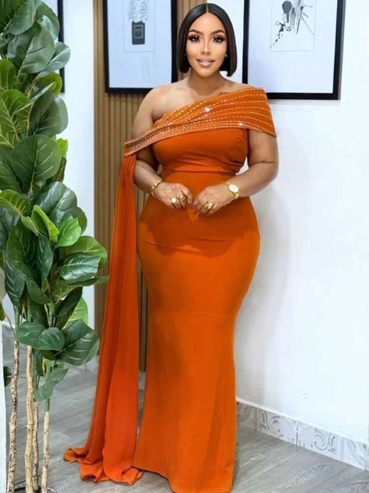 Women's Elegant Dashiki Long Maxi Dress