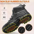 Men's Steel Toe Puncture-Proof Work Boots