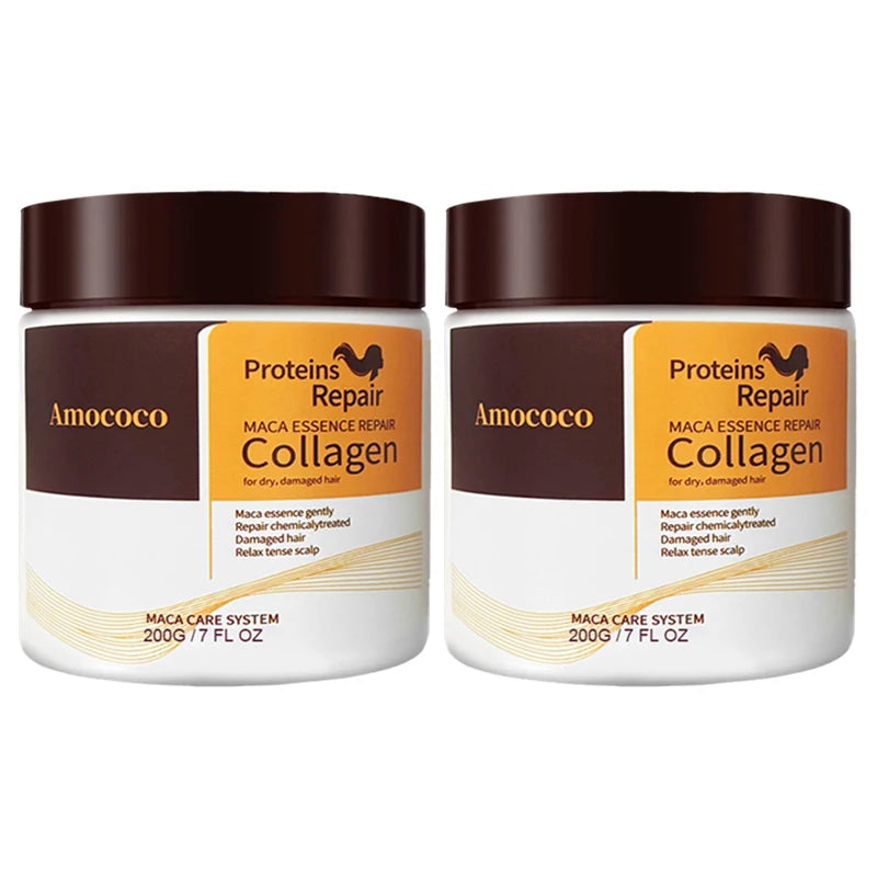Protein Collagen Hair Mask for Dry Damaged Hair 6.8 fl oz
