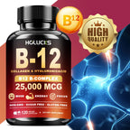 Vitamin B12 Complex Supplement for Brain Heart Energy Support