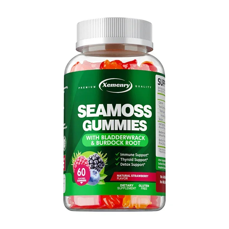 Sea Moss Thyroid and Joint Health Support Dietary Supplement Gummies