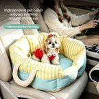 Dog Car Seat Travel Bed Pet Carrier for Cats Dogs