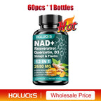 NAD+ Resveratrol Capsules Cell Repair Energy Immune Support