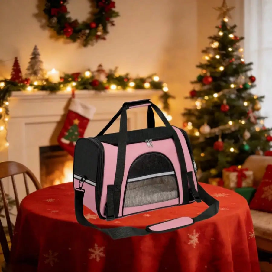 Foldable Airline Approved Pet Carrier Bag for Cats Dogs