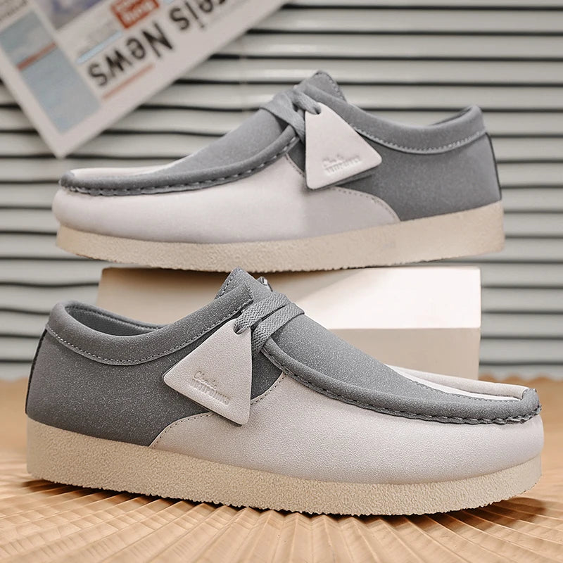 Men's Slip-On Patchwork Casual Shoes