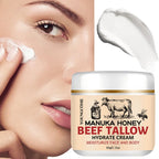 Manuka Honey Beef Tallow Face Cream Moisturizer