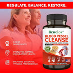 Vascular Cleansing Nattokinase Elastin F Oryzanol Dietary Supplement Capsules