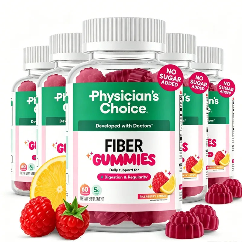 Prebiotic Fiber Digestive Health Support Dietary Supplement Gummies