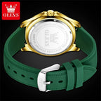 Men's Quartz Stainless Steel Watch with Auto Date
