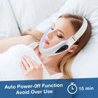 V Face Massage Belt with Vibration Hot Cold Compress