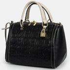 Women's Letter Print Boston Crossbody Shoulder Bag