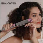 2-in-1 Ceramic Ionic Hair Straightener and Curler